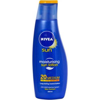 Nivea Sun Moisturising Sun Lotion SPF20 Козметика за слънце 200ml