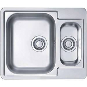 Alveus Line - Мивка 62х50 см, неръждаема стомана 1065676 (1065676) Мивка за вграждане