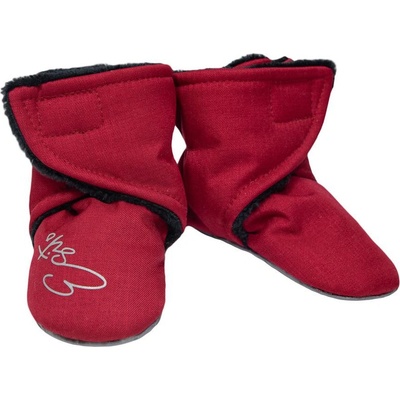 Esito capáčky barefoot Softshell Lamb Red