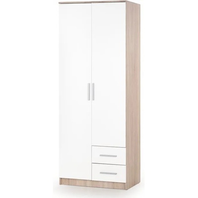 Black Red White Двукрилен гардероб lima s-2