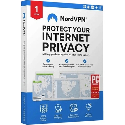 NordVPN 6 lic. 1 rok NV1C1YESDEU