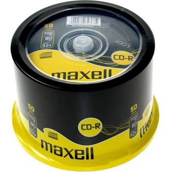 Maxell Записваеми cd maxell 700mb 50 броя 628523.40. as (628523.40.as)
