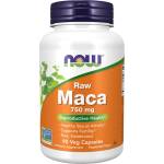 NOW NOW Maca 6: 1 Concentrate 750mg RAW, 90 Veg Capsules - fitnesdobavki - 37,14 лв