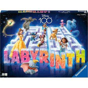 Ravensburger Настолна игра Disney Labyrinth 100th Anniversary - детска