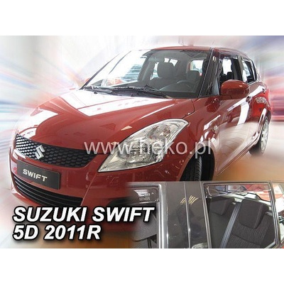 HEKO Ветробрани за suzuki swift (2010-2017) 5 врати - 4бр. предни и задни (28640)