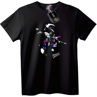 NOONEBRAND Тениска Michael Jackson Икона - L, Black
