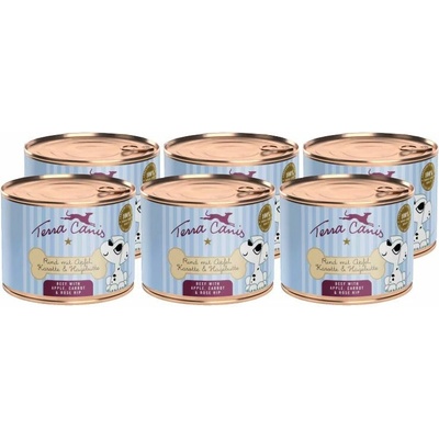 Terra Canis Puppy Beef with apple carrot & rose hip 6 x 200 g