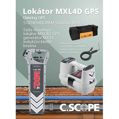 C.Scope set MXL 4 DBG a generátoru MXT 4
