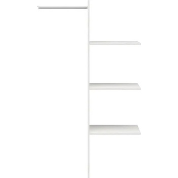 Image 1 of Black Red White Рафтове за гардероб Loksa