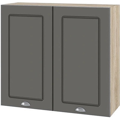 ИРИМ Горен кухненски шкаф Сити АРФ-Цимент мат-06-4 80 см