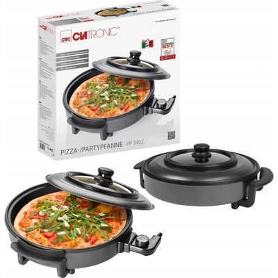 Pánev Clatronic 32 cm s nepřilnavým povrchem a poklicí