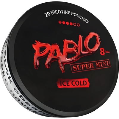 Pablo Super Mini ice cold 8 mg 20 ks