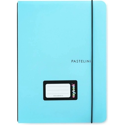 Oxybag Oxybook PASTELINi sešit 544 A5 PP linkovaný modrý