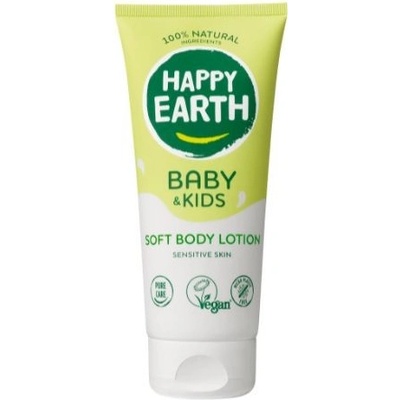Happy Earth 100% Natural Soft Bodylotion for Baby & Kids krém pre deti 200 ml