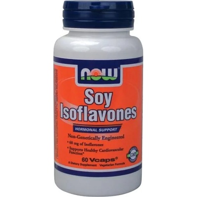 NOW НАУ ФУДС СОЯ ИЗОФЛАВОНИ КАПС. 150 МГ. 60/now soy isoflavones 150 mg / 40% 60 vcaps