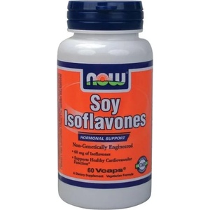 NOW НАУ ФУДС СОЯ ИЗОФЛАВОНИ КАПС. 150 МГ. 60/now soy isoflavones 150 mg / 40% 60 vcaps