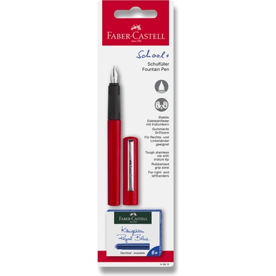 Faber - Castell Bombičkové pero červené + 6 bombičiek