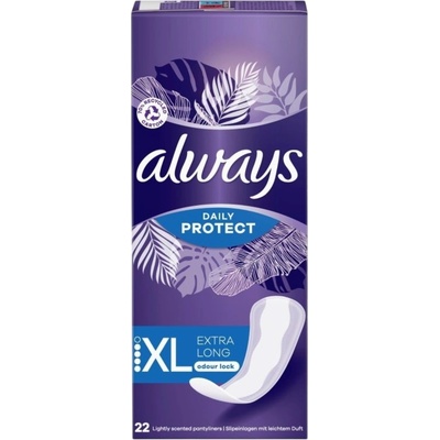 Always , Дамски ежедневни превръзки, Daily Protect XL Extra Long, 22 бр