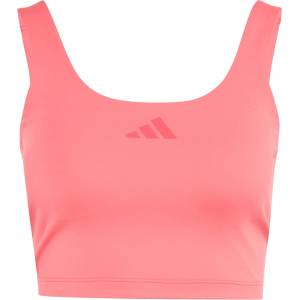 adidas Дамски спортен сутиен adidas Women's Optime Workout Twist Light Support Sports bra - Pure Turbo (114-4092-0214)