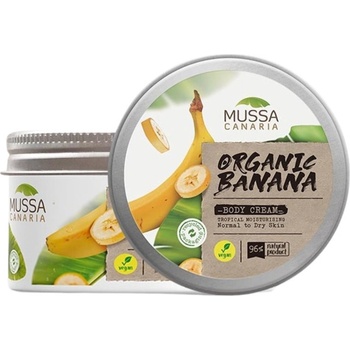 Mussa Canaria Крем за тяло, с органичен банан от Канарските острови, 250 ml