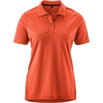 Gonso Дамска фланелка с къс ръкав за колоездене Gonso Women's Essential Poloshirt Cycling jersey - Fiesta Red - размер 38 (EU) (156-1182-1013)