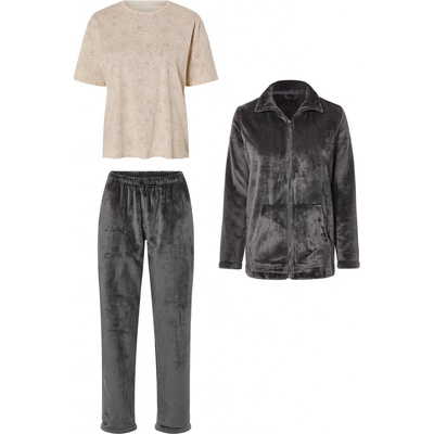 Esmara dámské 3 ks súprava sivá béžová