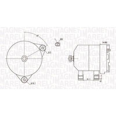 generátor MAGNETI MARELLI 063731915010