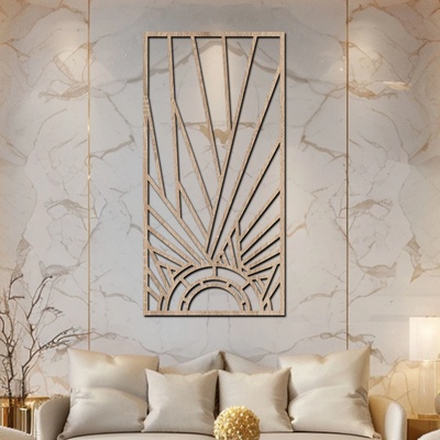 dřevo života Dřevěný panel GATSBY VI Rozměry (cm): 80x160, Zvolte barvu dekoru: Antracitová