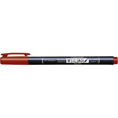 Tombow Marker Fudenosuke твърд червен (WS-BH25)