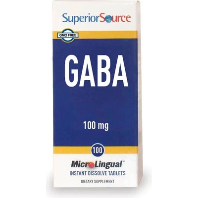 Superior Source ГАБА 100 сублингвални таблетки | Superior Source (90900 SS)