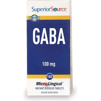 Superior Source ГАБА 100 сублингвални таблетки | Superior Source (90900 SS)
