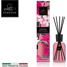 Lady Venezia Estasi Okvětní lístky magnólie aroma difuzér s tyčinkami 100 ml