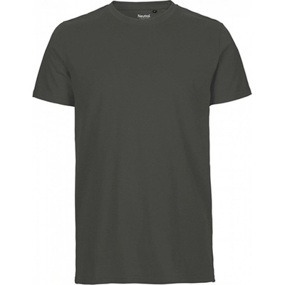 Neutral organické tričko v úzkém slim-fit střihu vínová NE61001 Červená