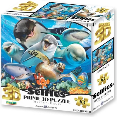 Prime 3D puzzle Underwater Selfie 63ks