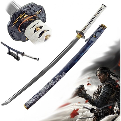 CHZ katana "THE STORM OF CLAN SAKAI" Ghost of Tsushima – Zboží Dáma