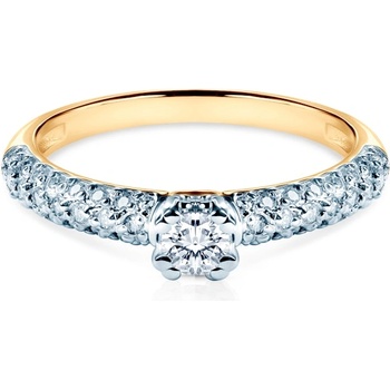 SAVICKI Годежен пръстен Savicki: злато, диаманти