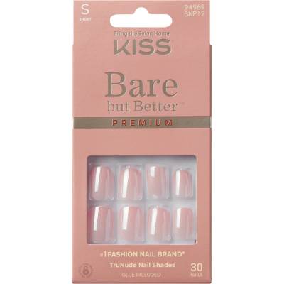 KISS Gélové nechty Bare-But-Better Premium 30 ks