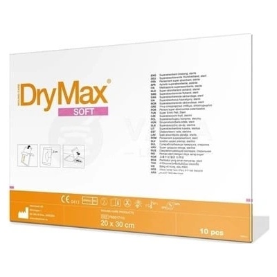 DryMax EXTRA SOFT Krytie superabsorpčné 20 x 30 cm 1 ks