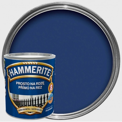 Akzo Nobel Hammerite přímo na rez 0,25L hladký modrý – Zbozi.Blesk.cz