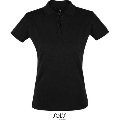 SOL'S Perfect Women Dámske polo čierna
