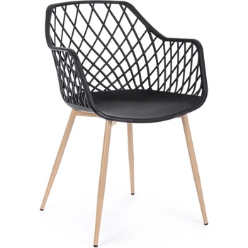 Bizzotto СТОЛ optik 58x54x85, 5 ЧЕРЕН (0733413)