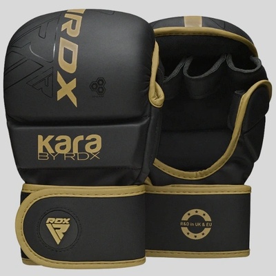 RDX ММА Ръкавици RDX Kara Black/Gold - S/M