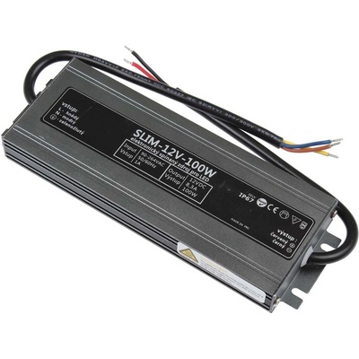 T-LED, LED zdroj 12V 100W SLIM-12V-100W