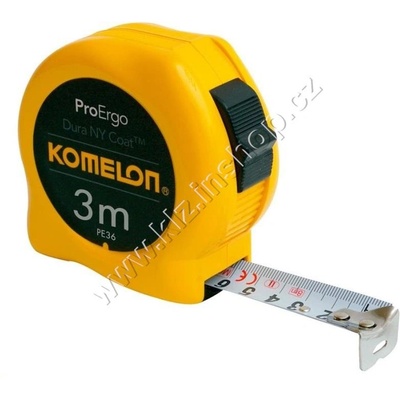 KOMELON 110003 Metr svinovací 3m ProErgo KMC-PE36 ocelový, povrch nylon, profesional