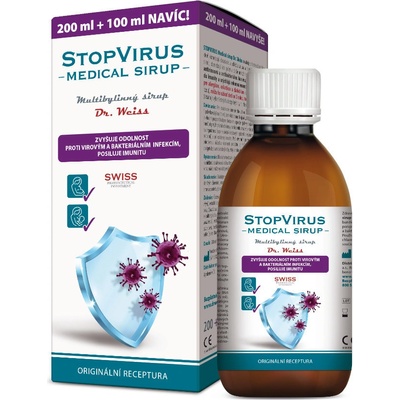 Dr. Weiss STOPVIRUS Medical sirup 300 ml