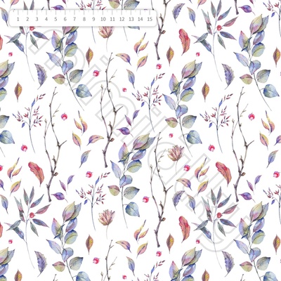 Drobné listí úplet by MIMI