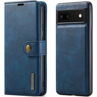 Púzdro DG.MING Peňaženkové 2v1 Google Pixel 6a modré