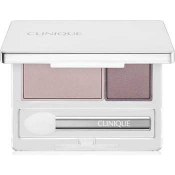 Clinique All About Shadow™ Duo Relaunch duo očné tiene Twilight Mauve/Brandied Plum Shimmer 1,7 g