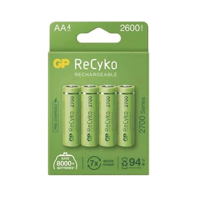 GP ReCyko AA 2600mAh 4ks AB122GPNAAP4
