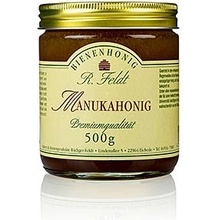 Rüdiger Feldt Imkerei + Bienenprodukte Manuka med tmavý tekutý bylinnný výrazné chuti 500 g